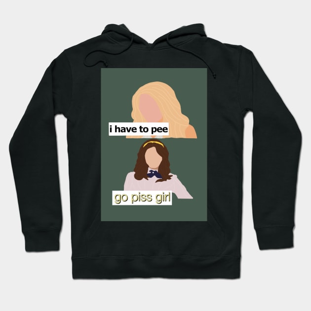 go piss girl Hoodie by sagesharp